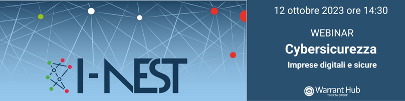 I-NEST: Webinar Cybersicurezza - Warrant