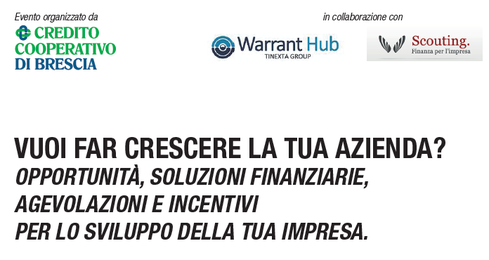Vuoi far crescere la tua azienda? - Warrant Vuoi far crescere la tua azienda? - Warrant
