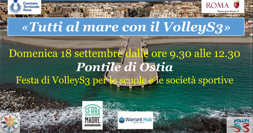 Tutti al mare con il VolleyS3 - Warrant Tutti al mare con il VolleyS3 - Warrant