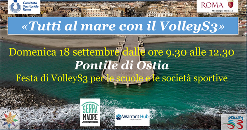 Tutti al mare con il VolleyS3 - Warrant