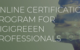 Online certification program for digigreen professionals - Warrant