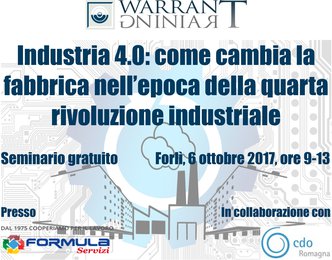Industria 4.0: come cambia la fabbrica nell'epoca della quarta rivoluzione industriale - Warrant