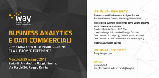 Business Analytics e dati commerciali - Warrant Business Analytics e dati commerciali - Warrant