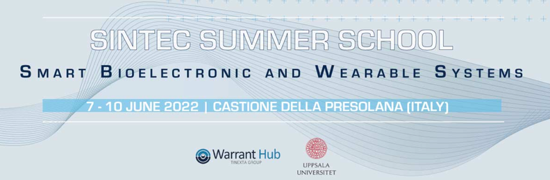 Sintec Summer School: "Smart Bioelectronics and Wearables Systems" - Warrant