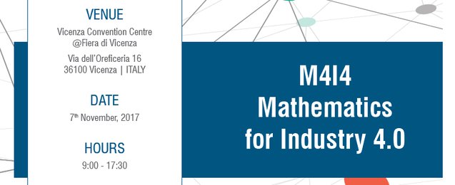 M4I4 Mathematics for Industry 4.0 - Warrant M4I4 Mathematics for Industry 4.0 - Warrant