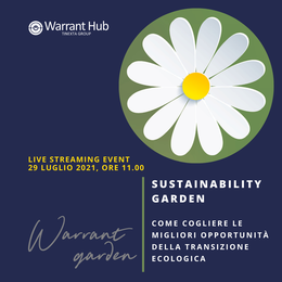 Sustainability Garden - Come cogliere le migliori opportunità della transizione ecologica - Warrant